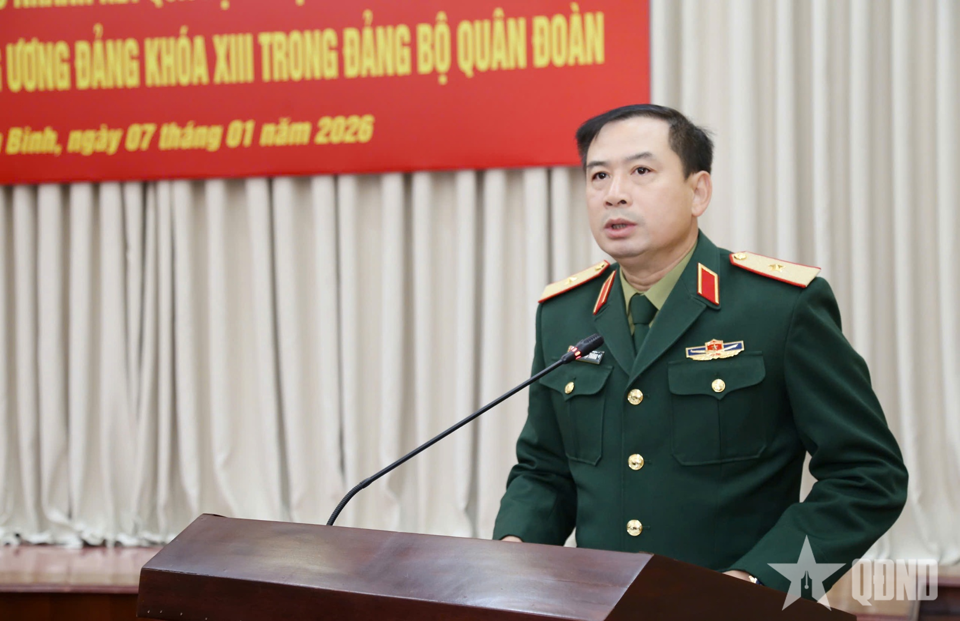 Quân đoàn 12 thống nhất nhận thức, hành động từ nội dung cốt lõi Hội nghị Trung ương 15